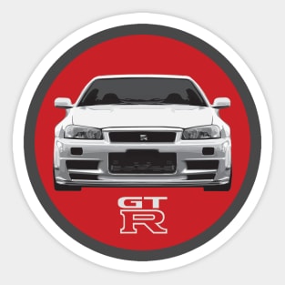 Nissan Skyline GTR R34 Design Sticker